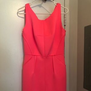 Scuba neon pink Milly dress! Originally $575